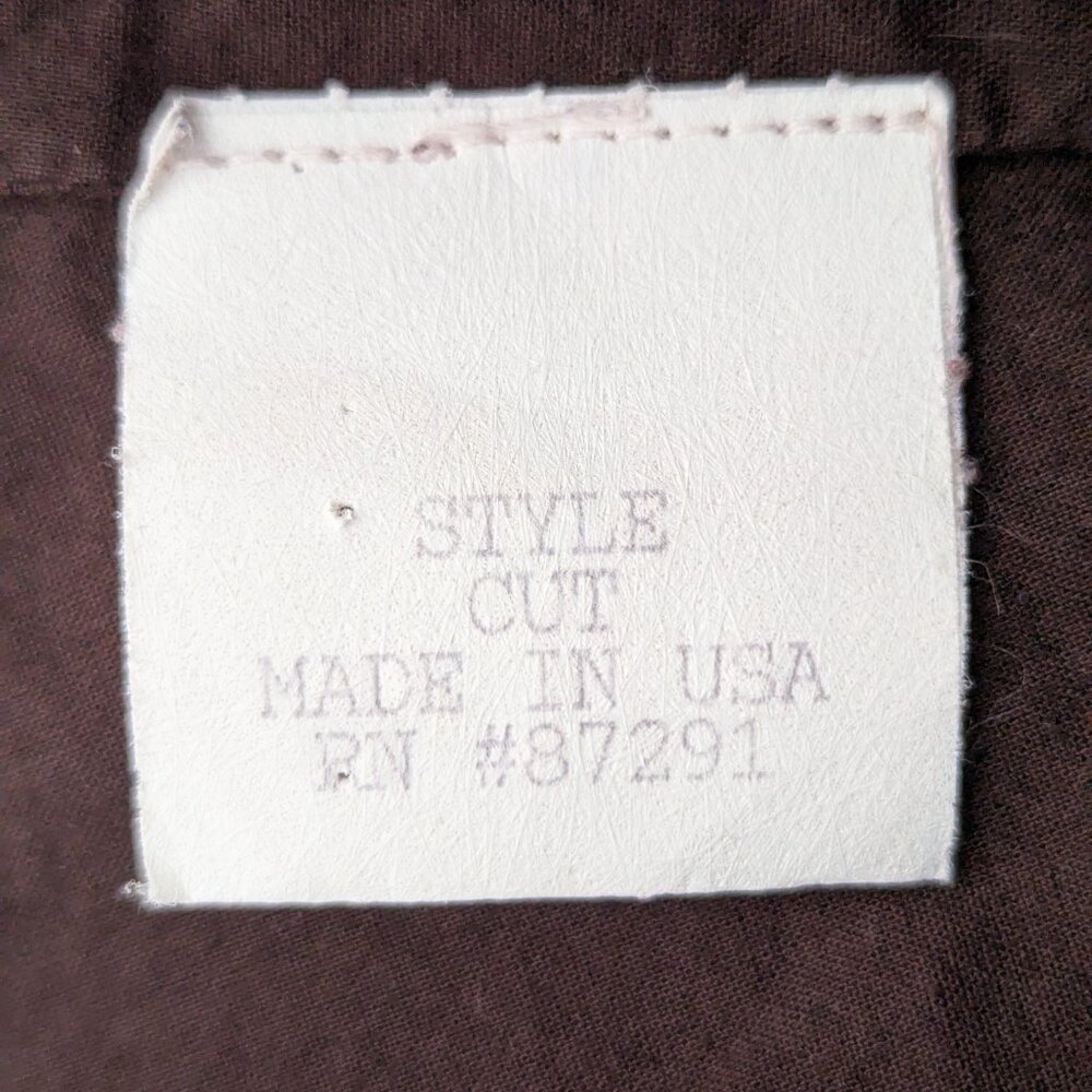 Vintage Johnny Was Micro Corduroy Y2K Embroidered Blazer Jacket - Picture 10 of 11